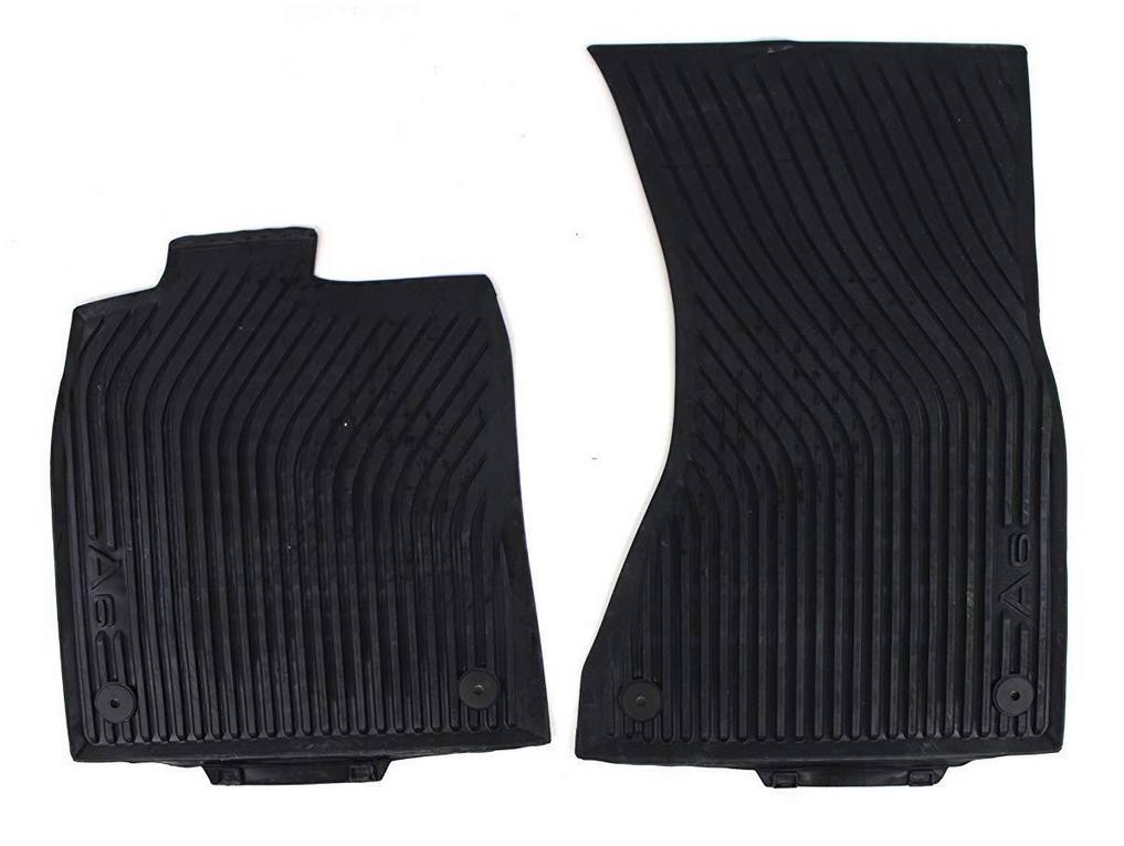 Audi Floor Mat Set - Front (All-Weather) (Black) 4G1061221041